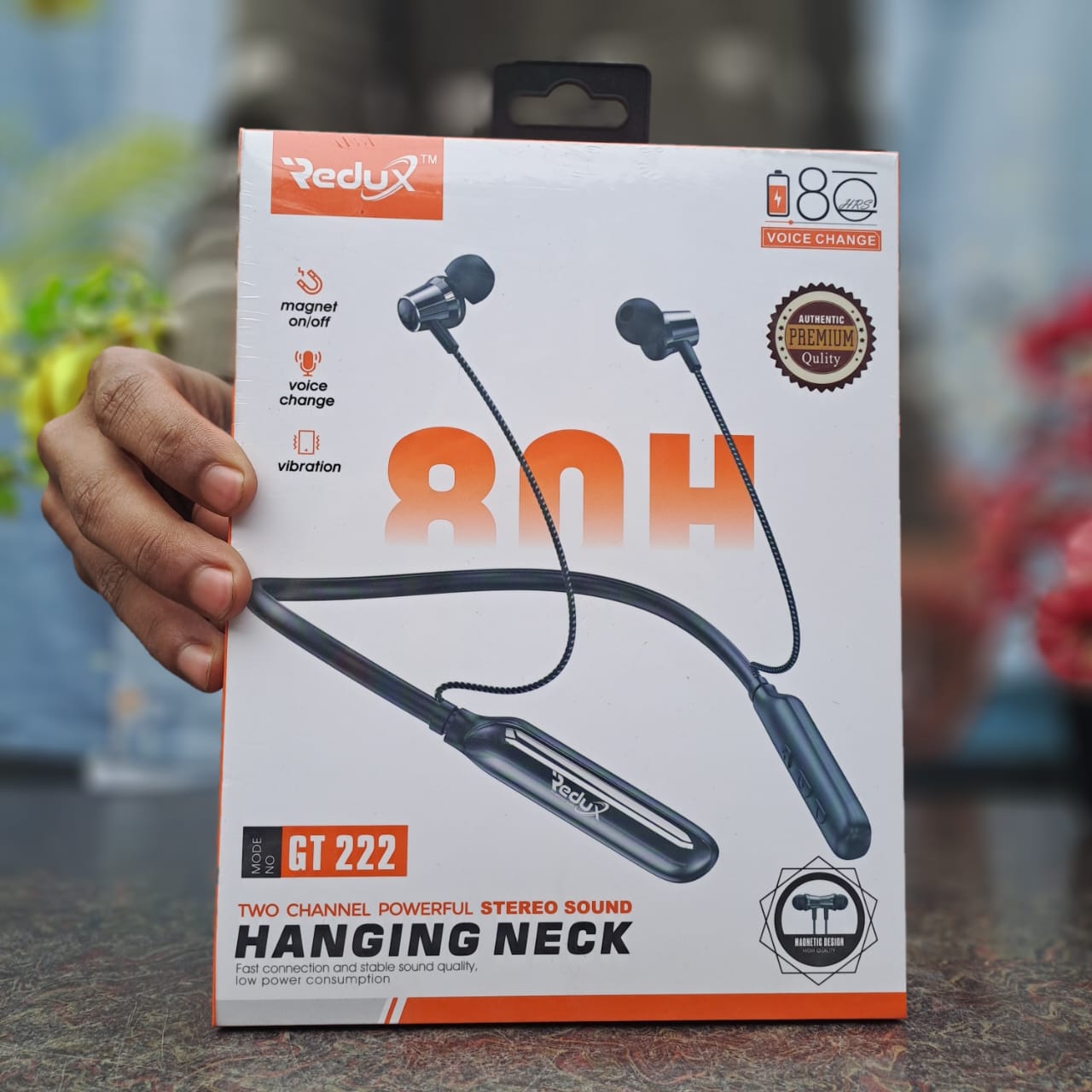 Redux GT-222 Bluetooth Neckband Earphones